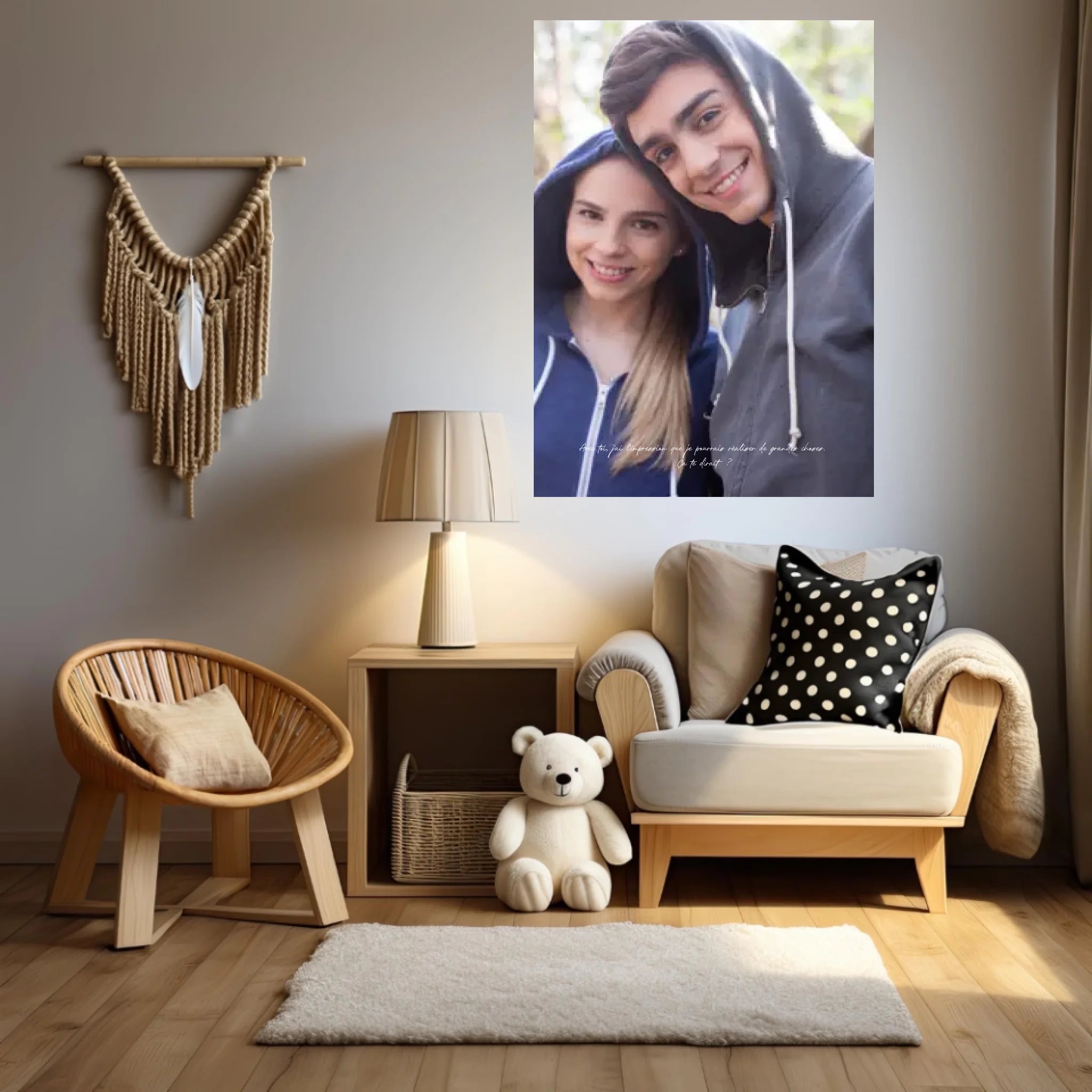 Tableau Personnalisé Photo Copain