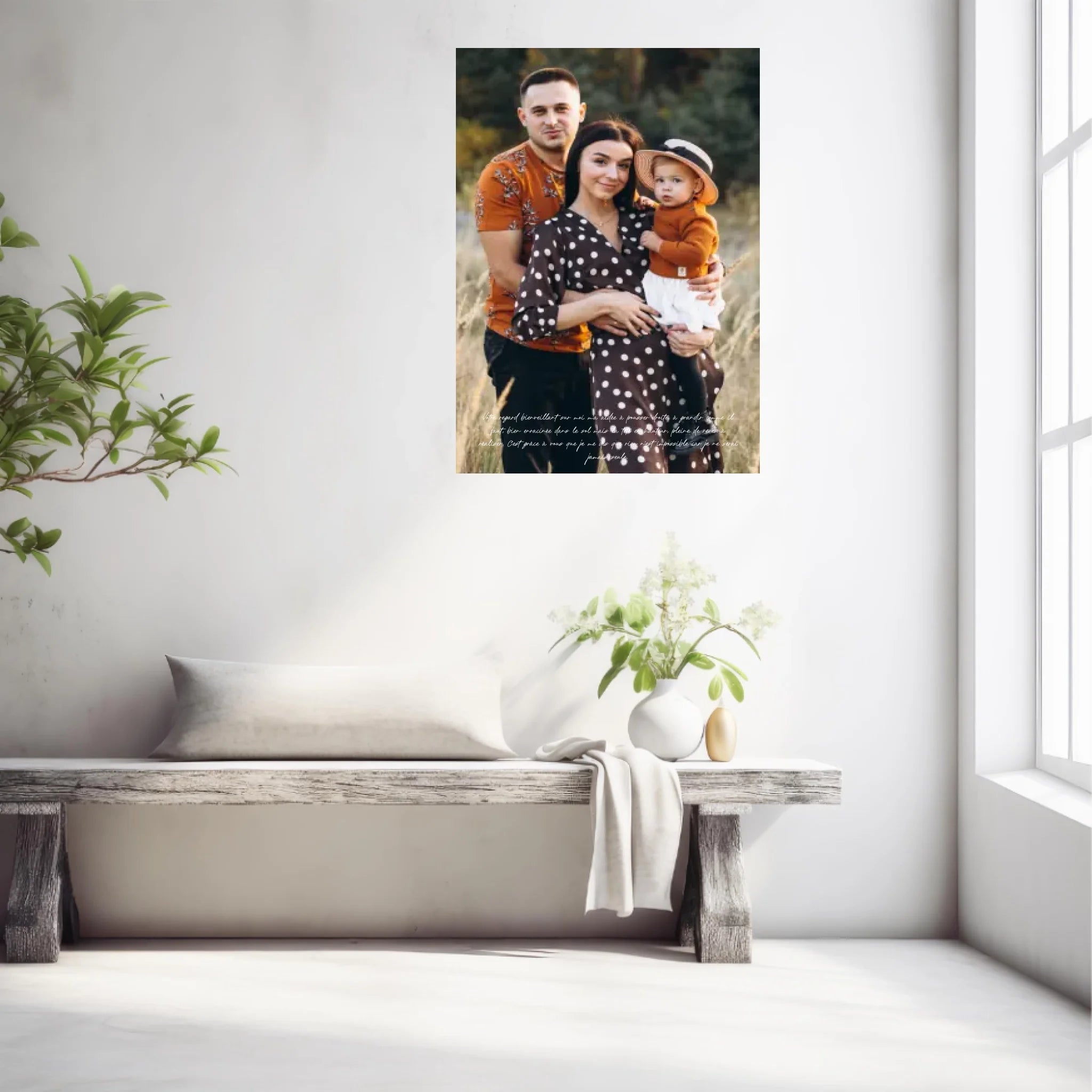 Tableau Personnalisé Photo Parents