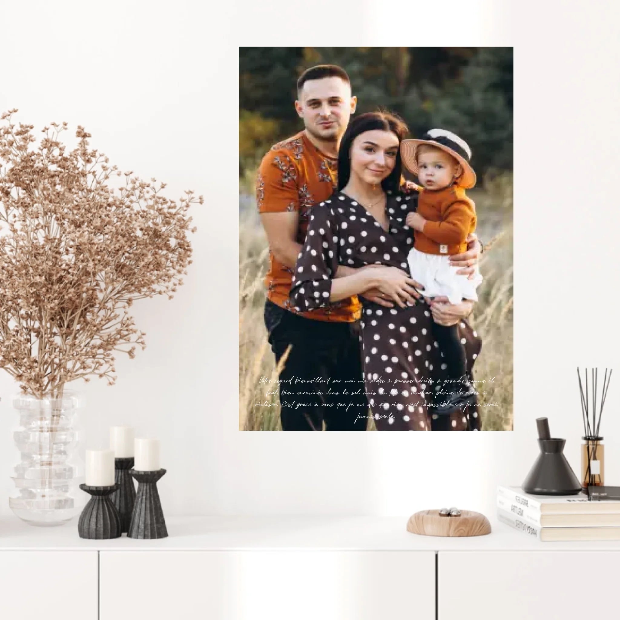 Tableau Personnalisé Photo Parents