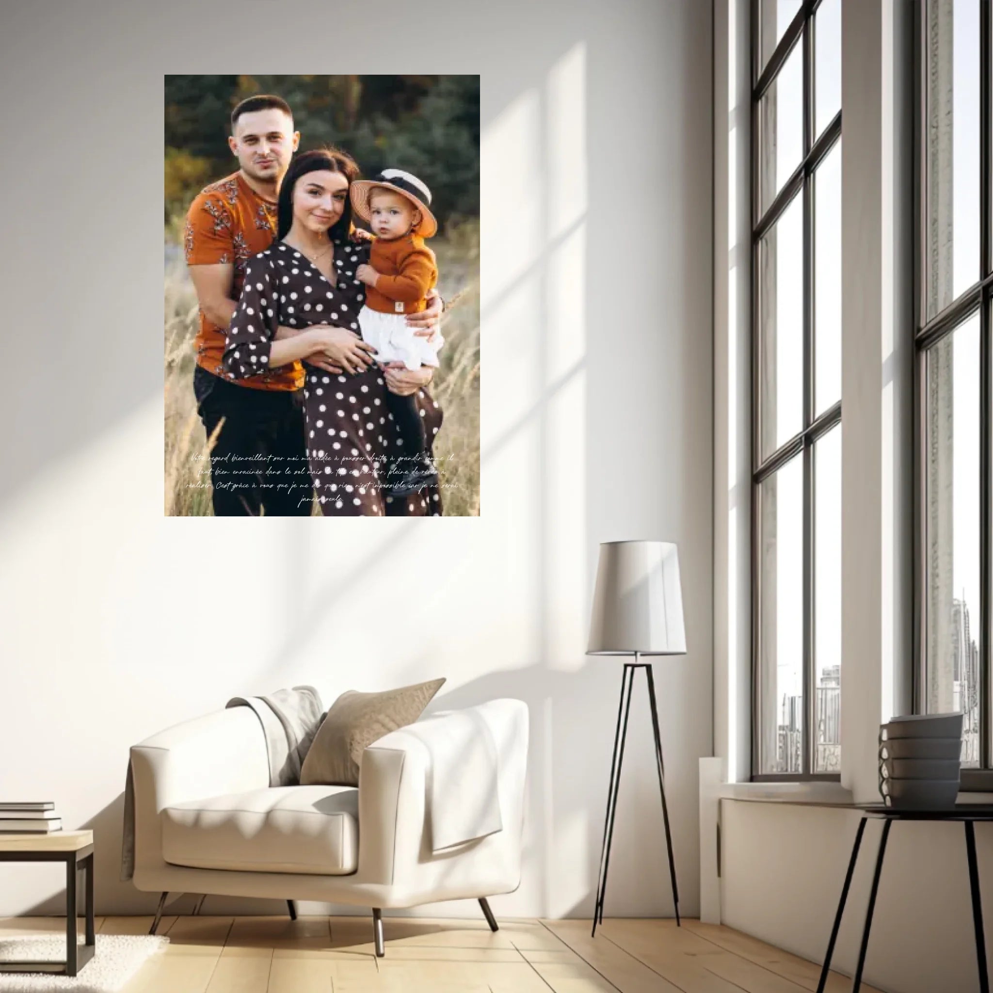 Tableau Personnalisé Photo Parents