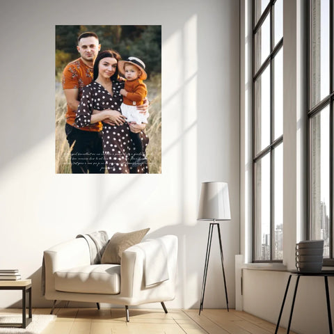 Tableau Personnalisé Photo Parents