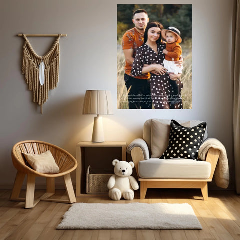 Tableau Personnalisé Photo Parents