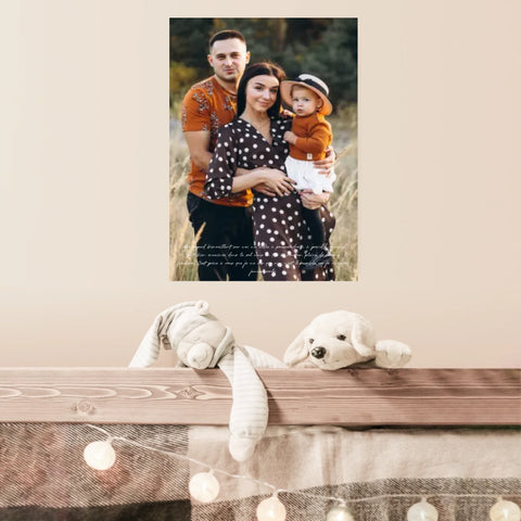 Tableau Personnalisé Photo Parents