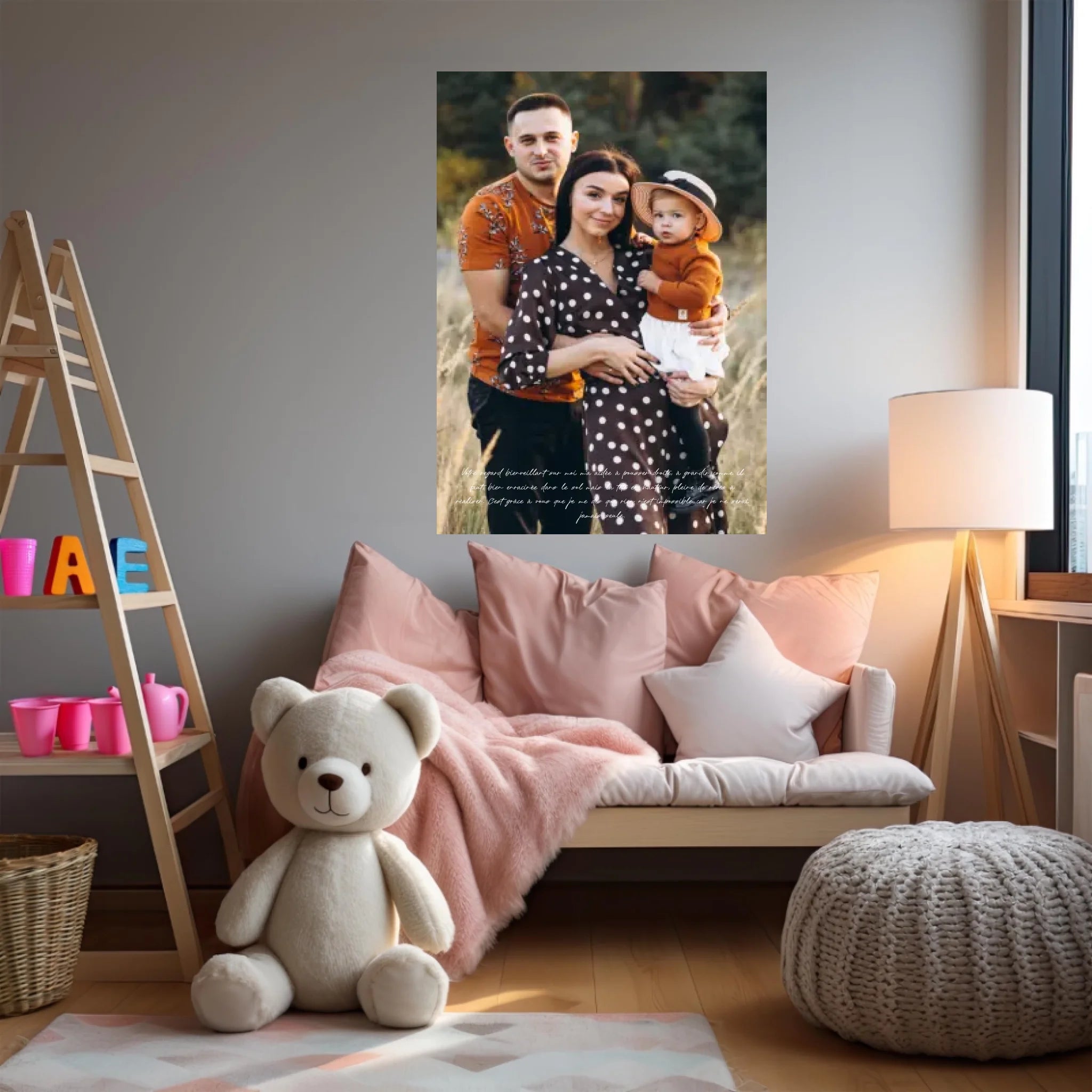 Tableau Personnalisé Photo Parents