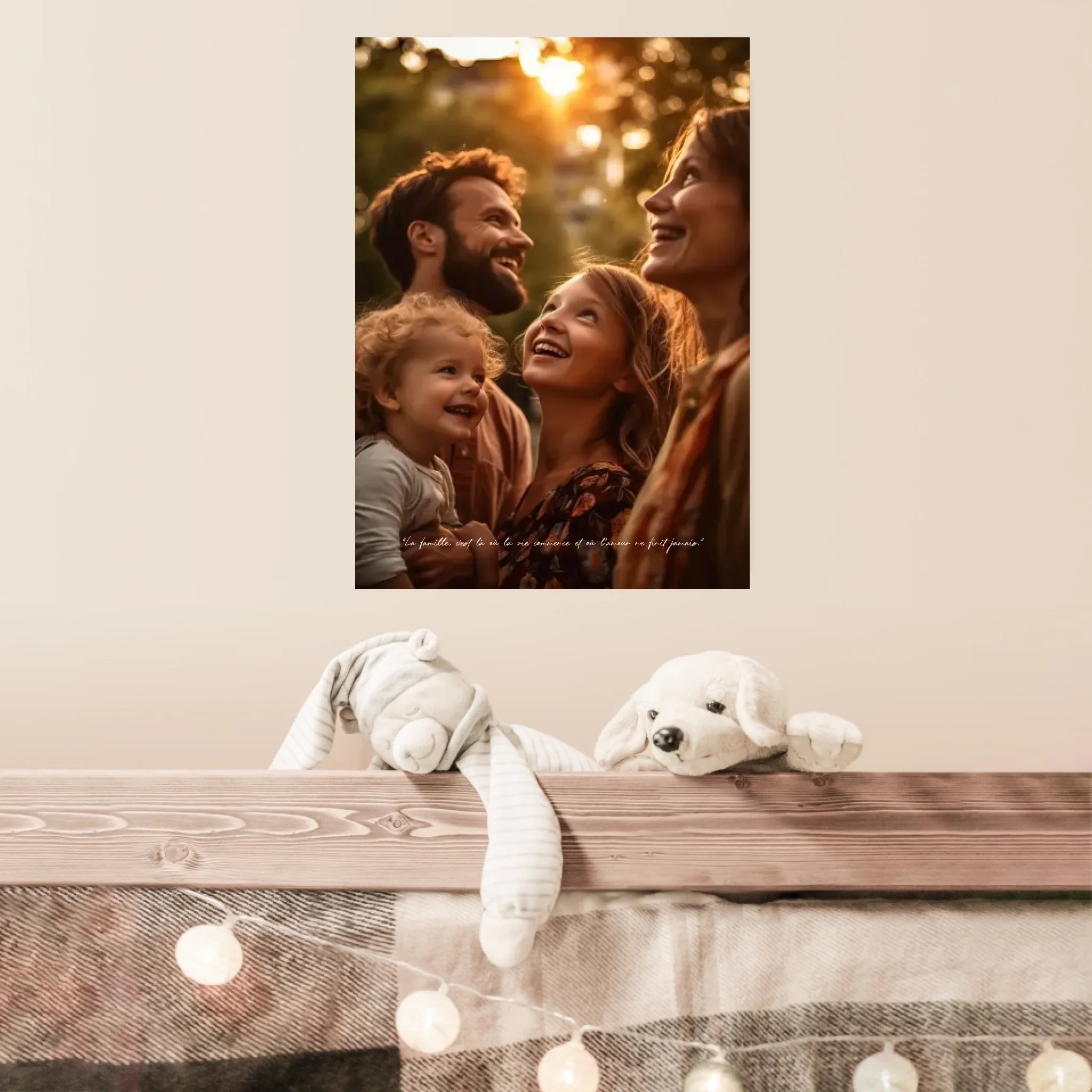 Tableau Personnalisé Photo Famille