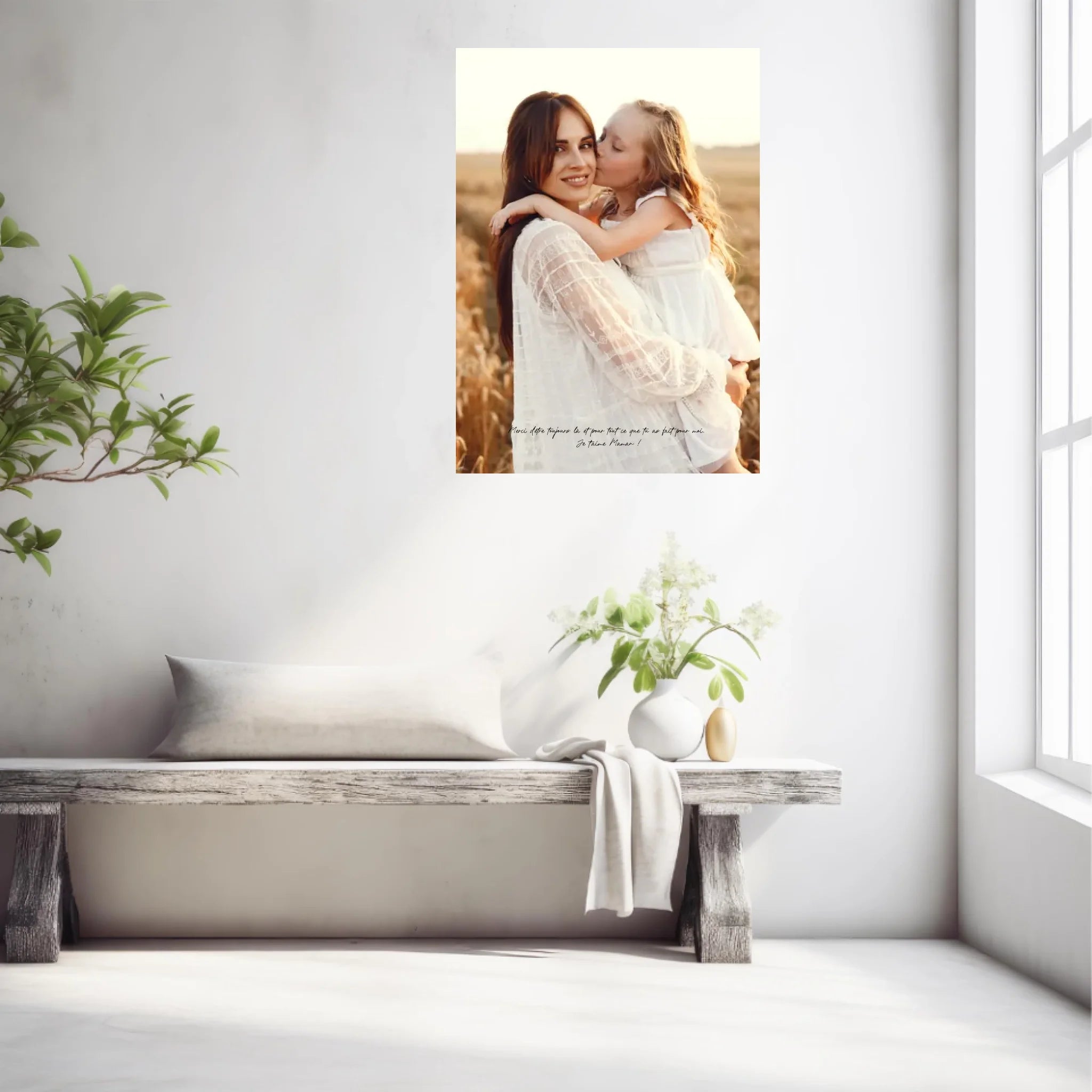 Tableau Personnalisé Photo Maman