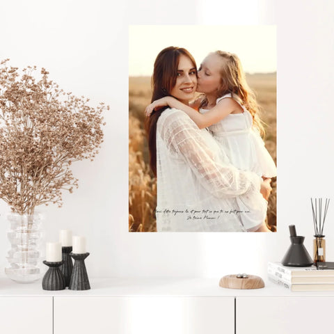 Tableau Personnalisé Photo Maman