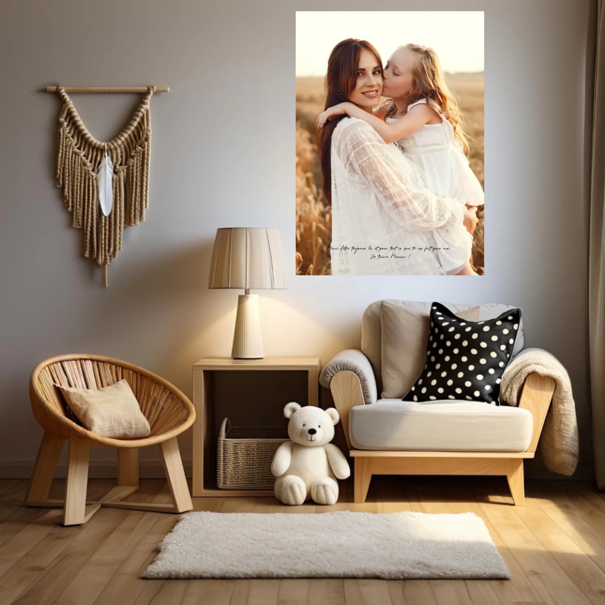 Tableau Personnalisé Photo Maman