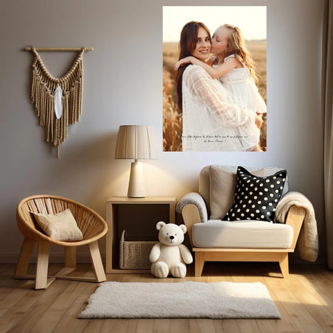 Tableau Personnalisé Photo Maman