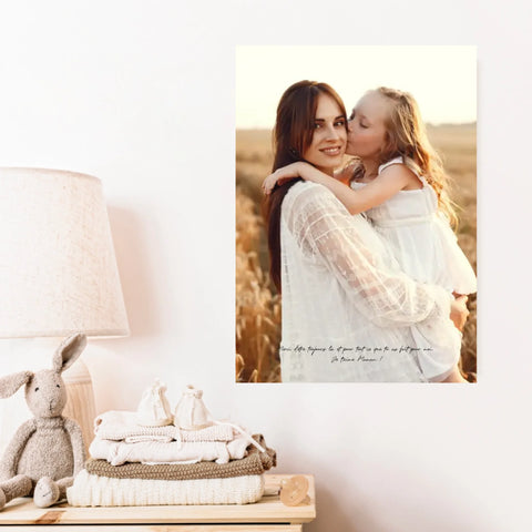 Tableau Personnalisé Photo Maman