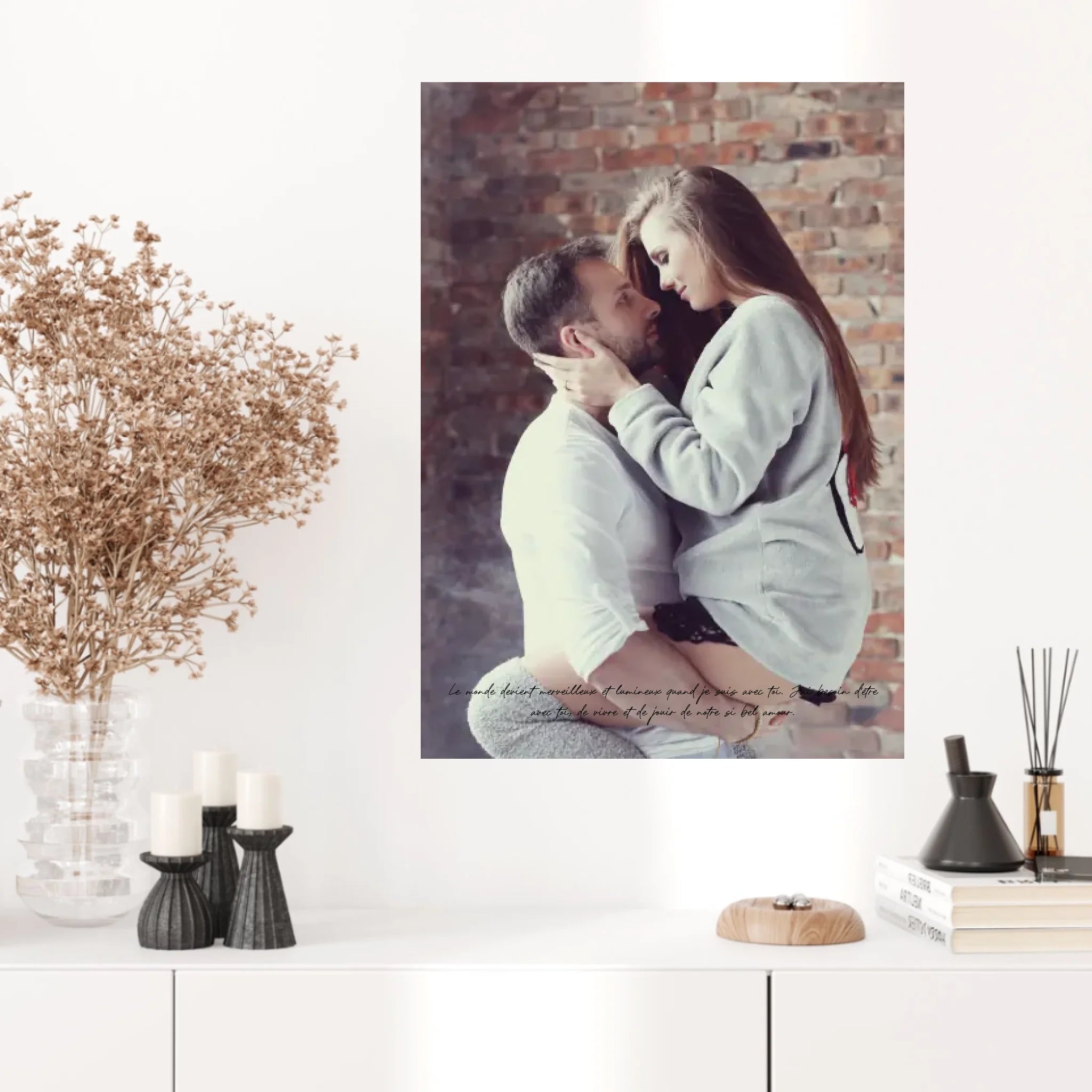 Tableau Personnalisé Photo Couple