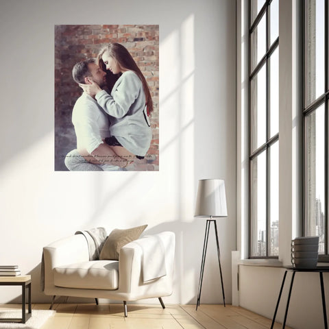 Tableau Personnalisé Photo Couple
