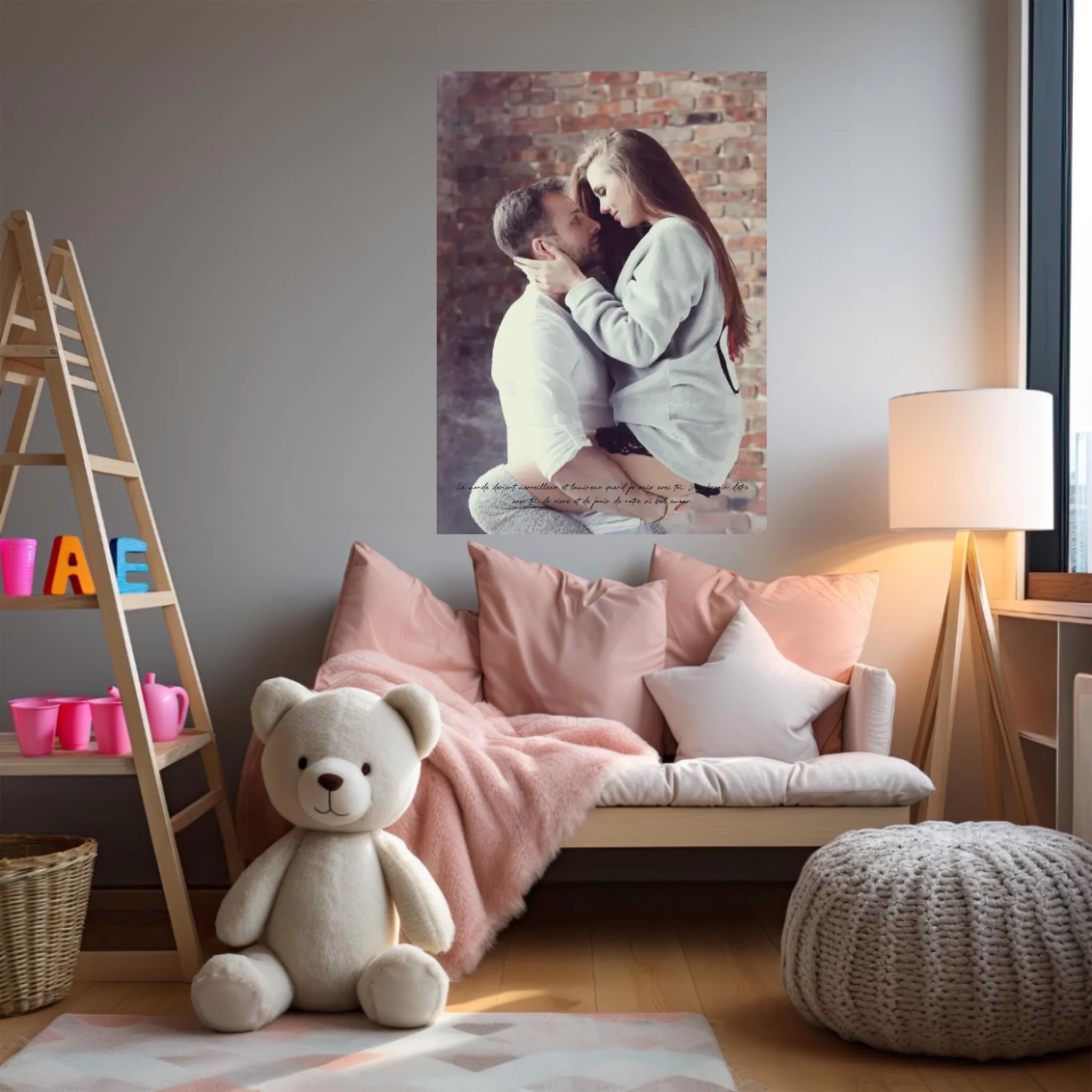 Tableau Personnalisé Photo Couple