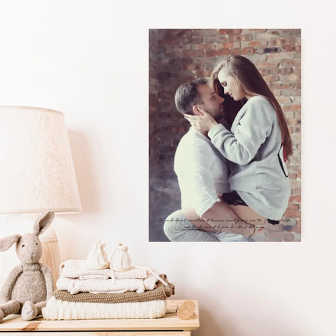 Tableau Personnalisé Photo Couple