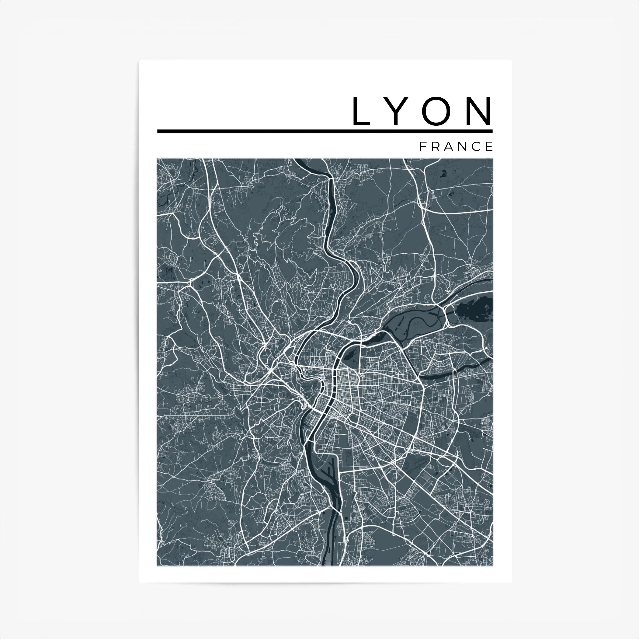 Carte Ville Personnalisée