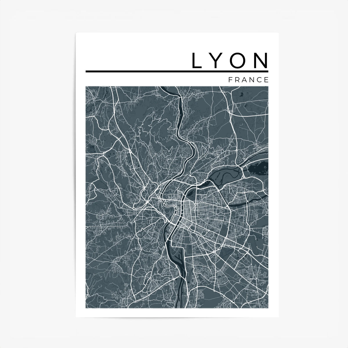 Carte Ville Personnalisée