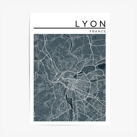 Carte Ville Personnalisée