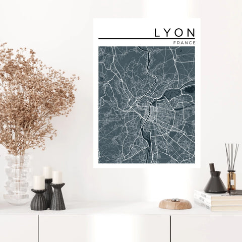 Carte Ville Personnalisée