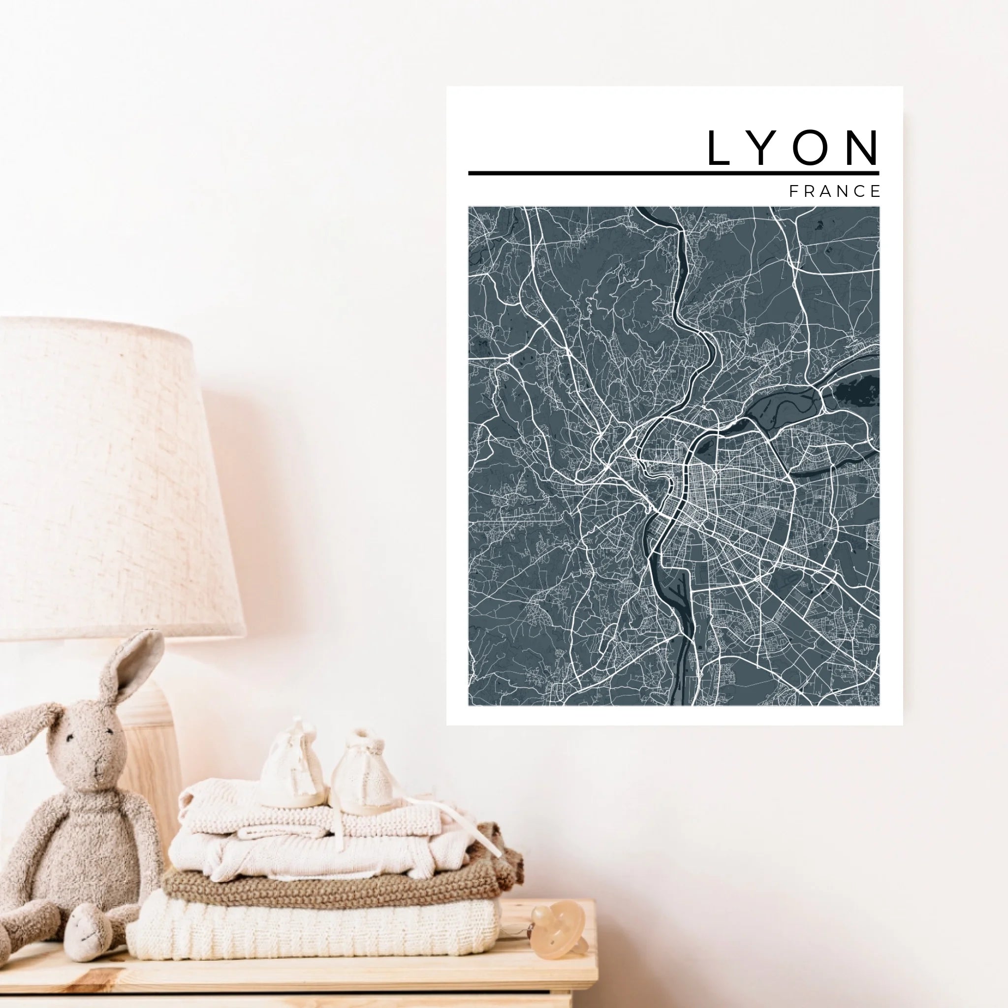 Carte Ville Personnalisée