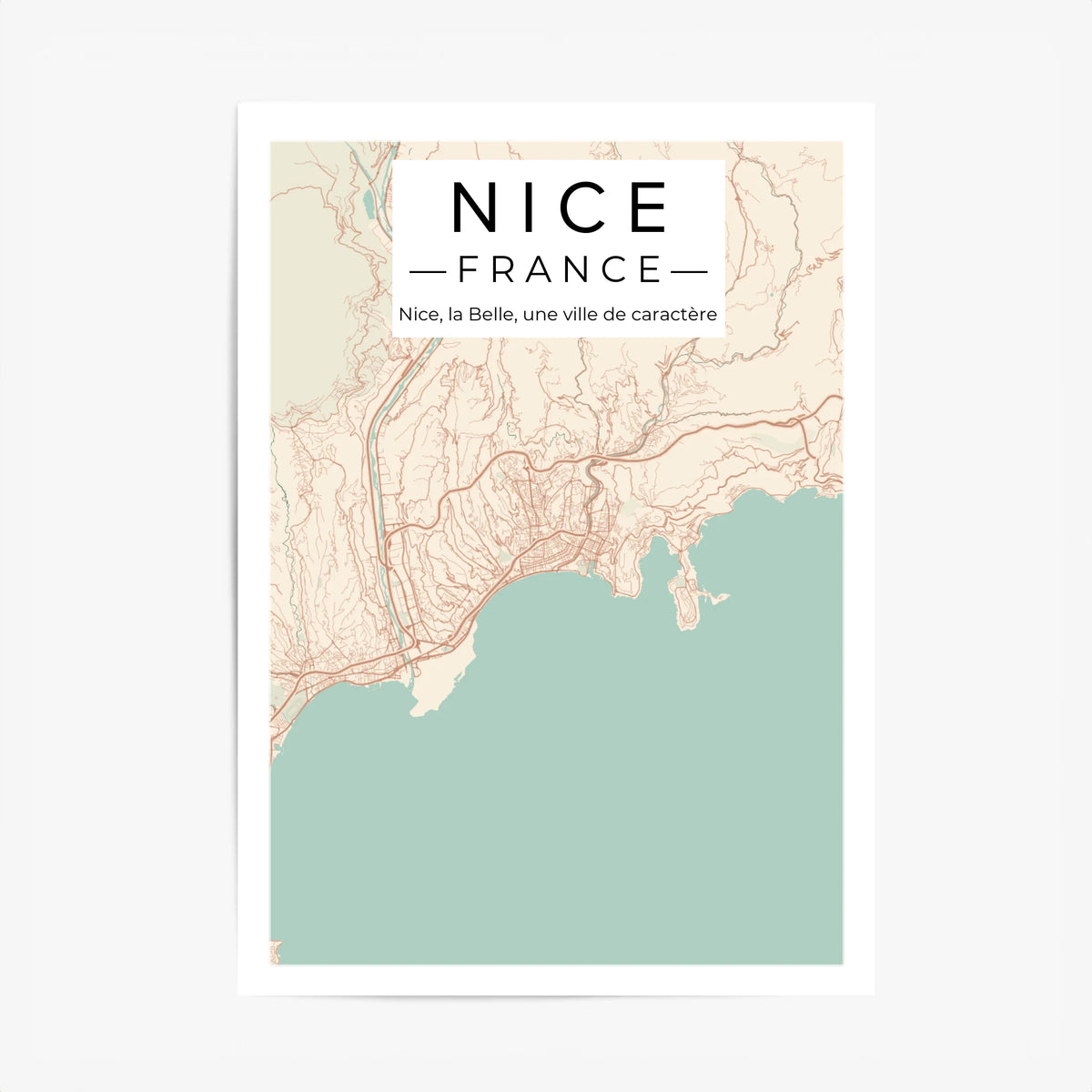 Affiche Ville Personnalisée