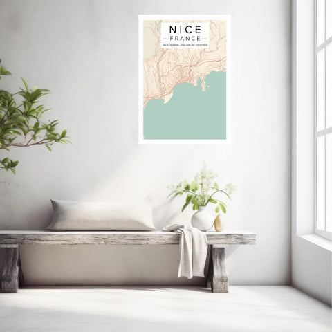 Affiche Ville Personnalisée