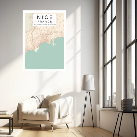 Affiche Ville Personnalisée