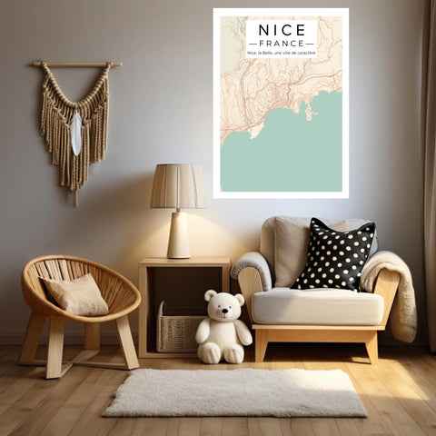 Affiche Ville Personnalisée