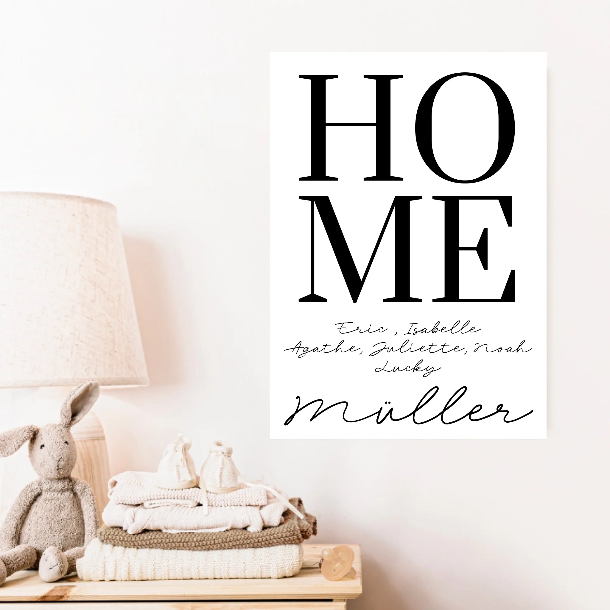 Tableau Famille Personnalisé Home