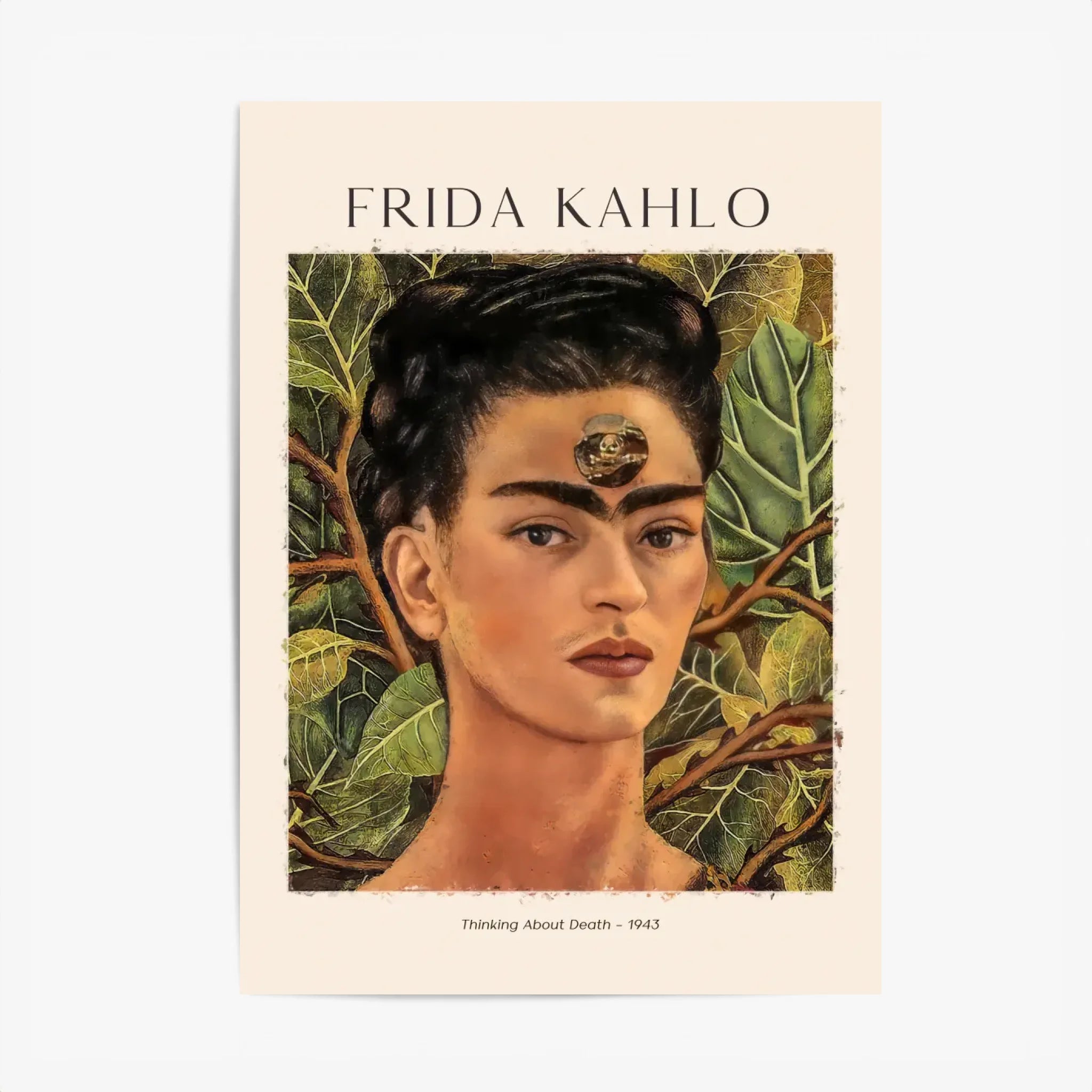 FRIDA KAHLO Thinking About Death 1943