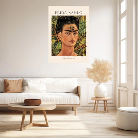 FRIDA KAHLO Thinking About Death 1943