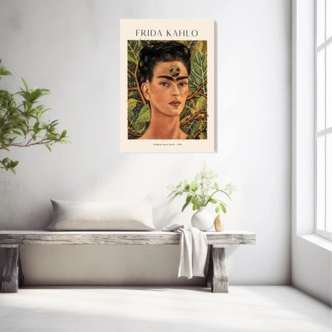 FRIDA KAHLO Thinking About Death 1943