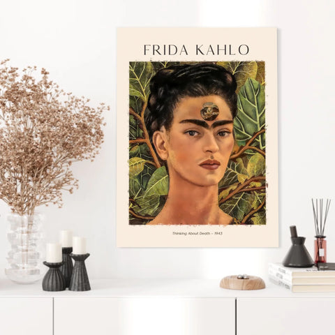 FRIDA KAHLO Thinking About Death 1943