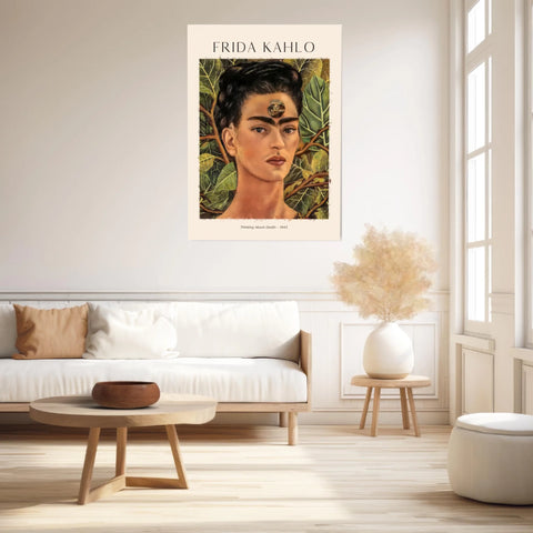 FRIDA KAHLO Thinking About Death 1943