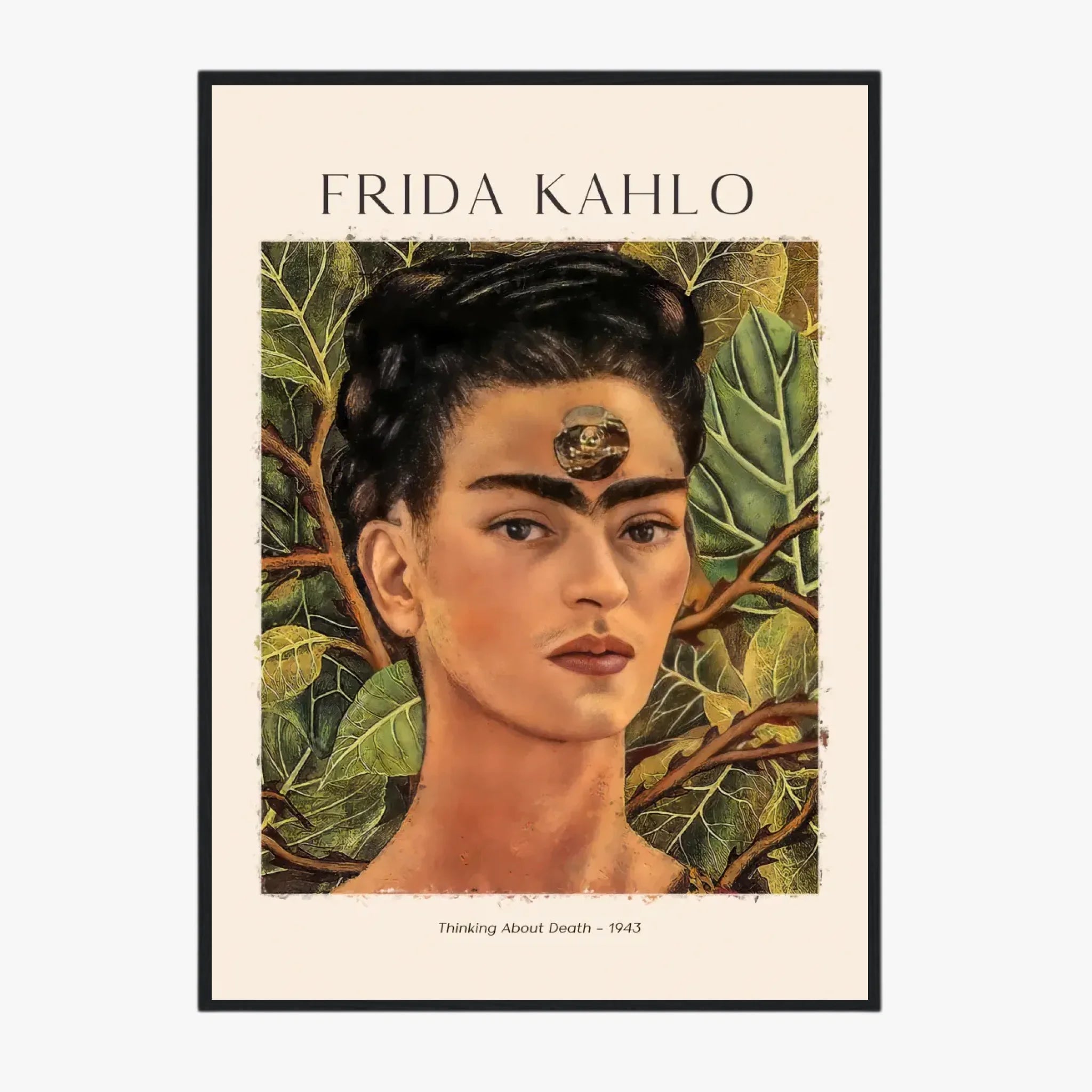FRIDA KAHLO Thinking About Death 1943
