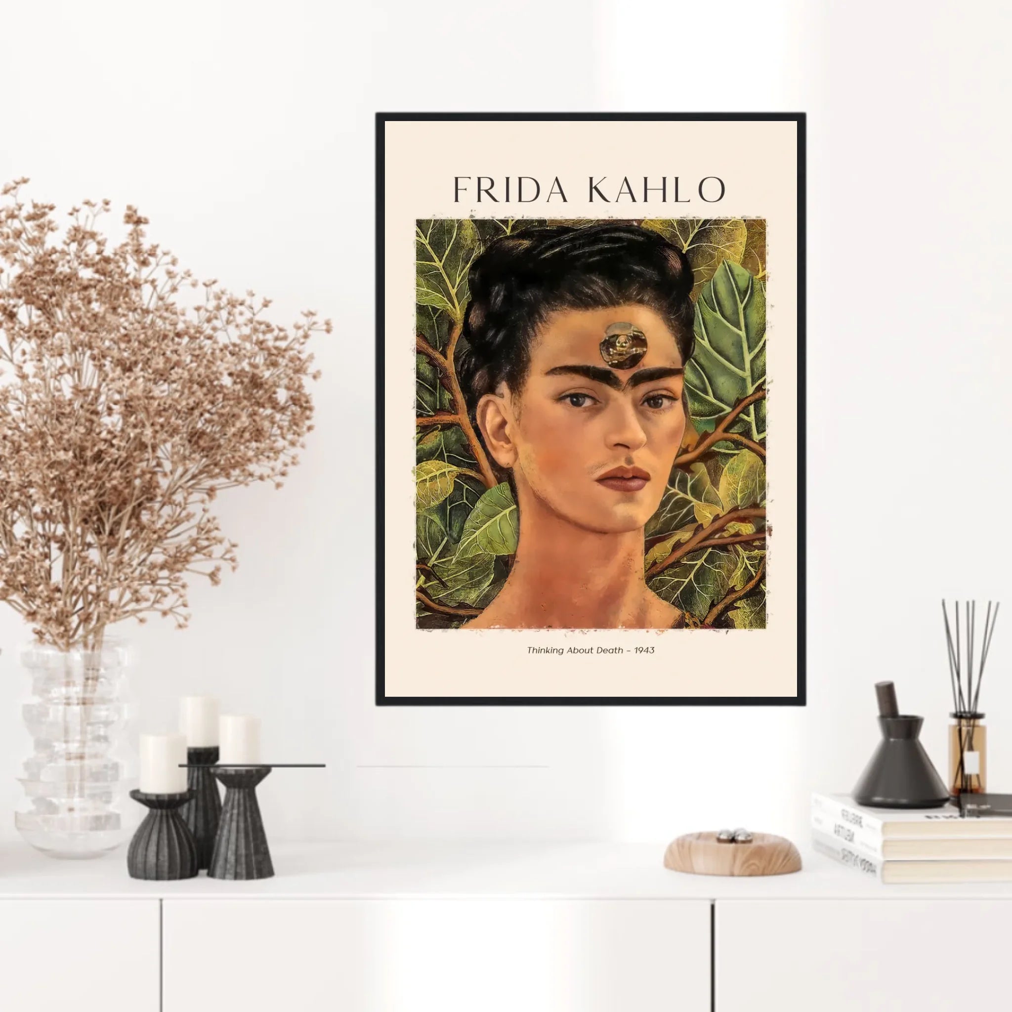 FRIDA KAHLO Thinking About Death 1943