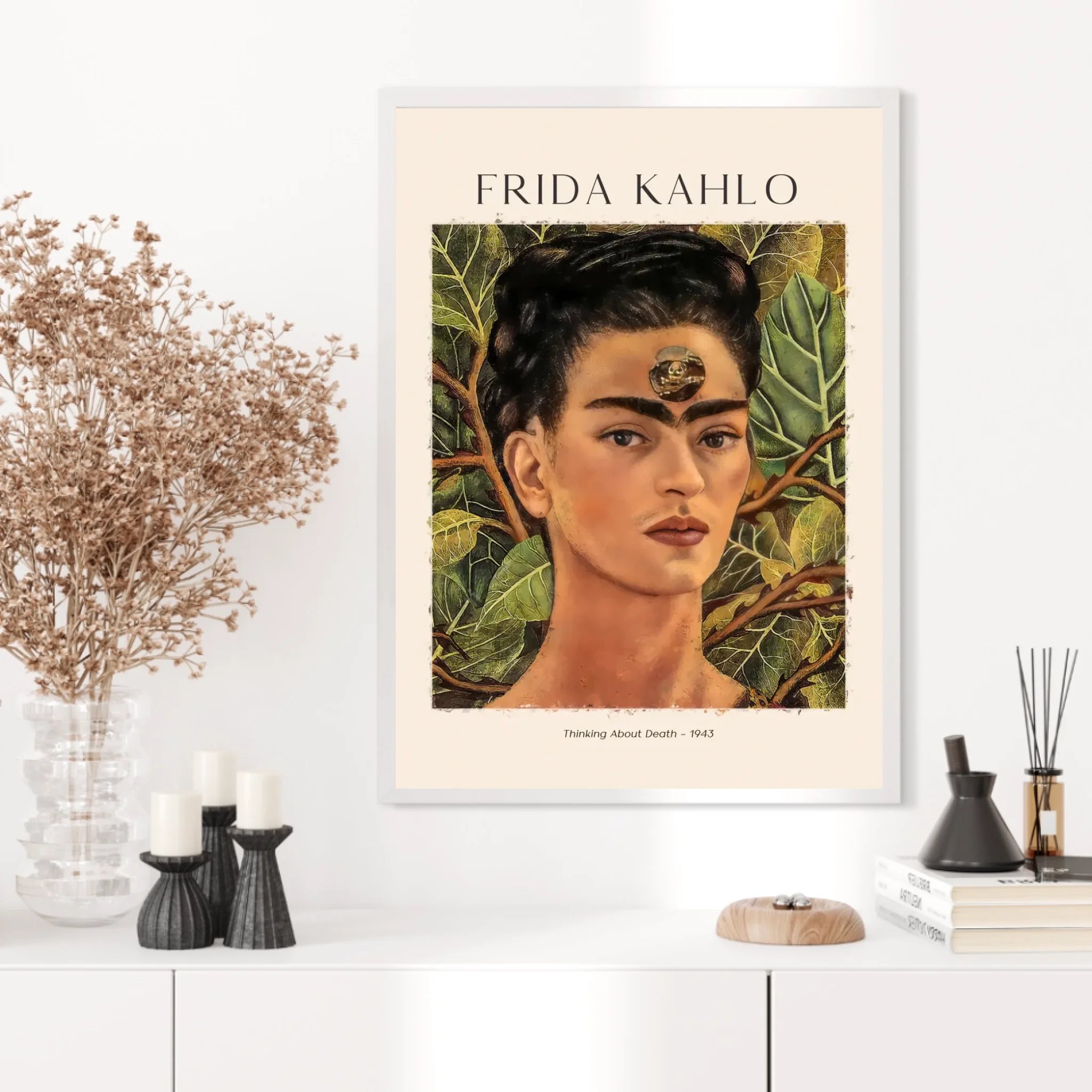 FRIDA KAHLO Thinking About Death 1943