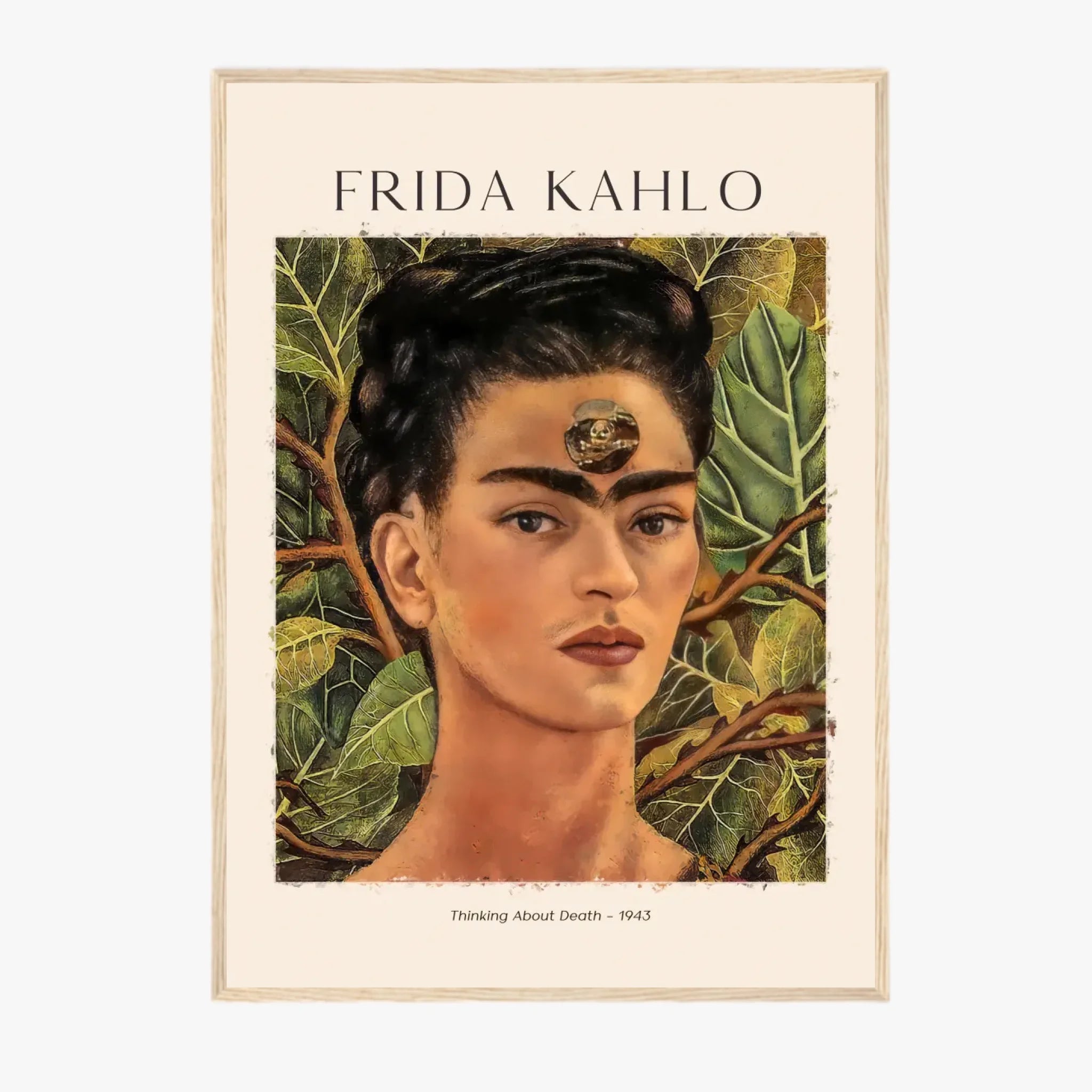 FRIDA KAHLO Thinking About Death 1943