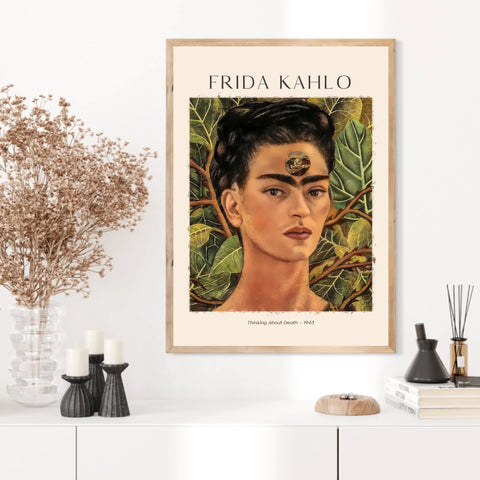 FRIDA KAHLO Thinking About Death 1943