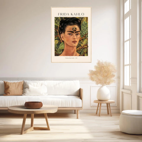 FRIDA KAHLO Thinking About Death 1943