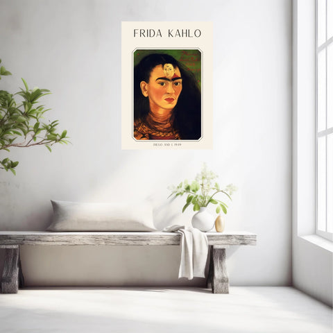 FRIDA KAHLO Diego And I 1949
