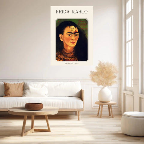 FRIDA KAHLO Diego And I 1949