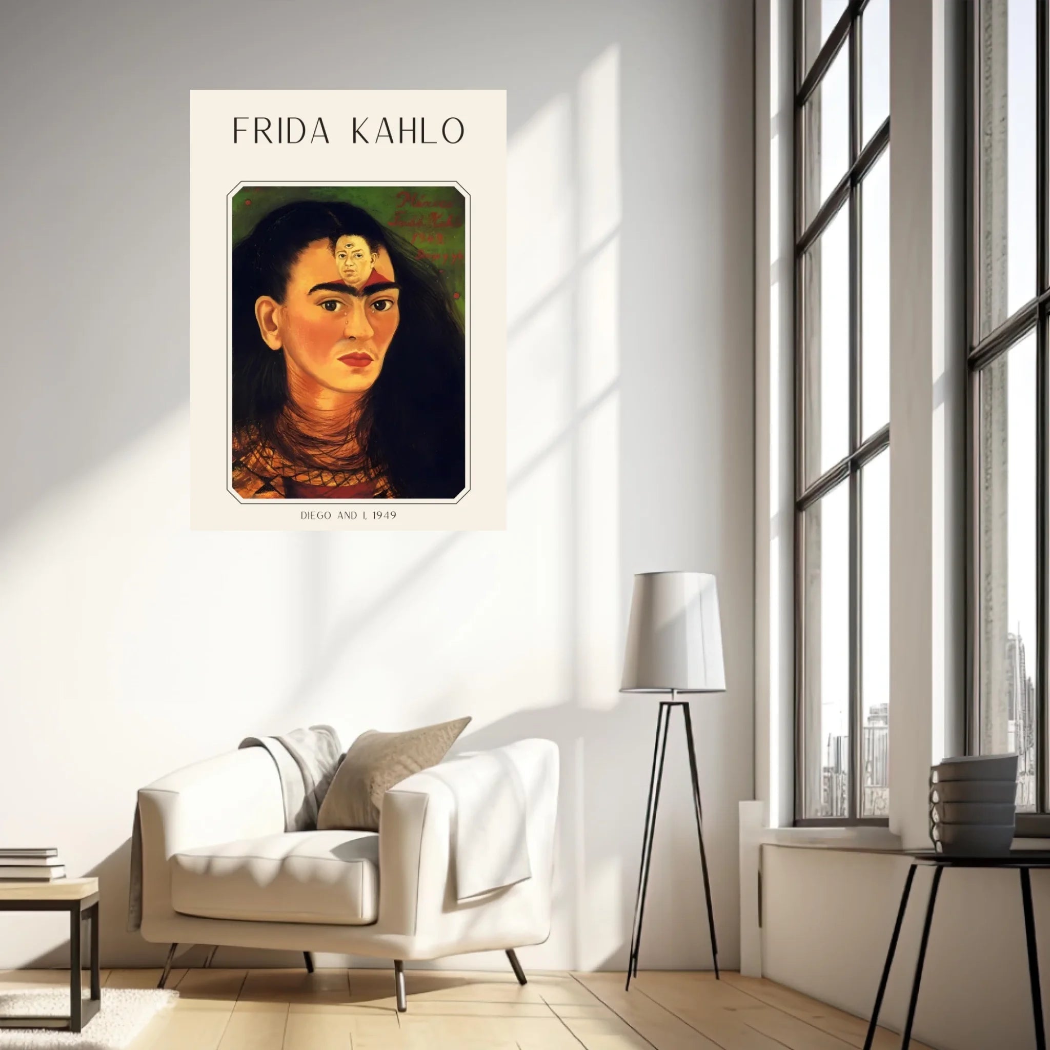 FRIDA KAHLO Diego And I 1949