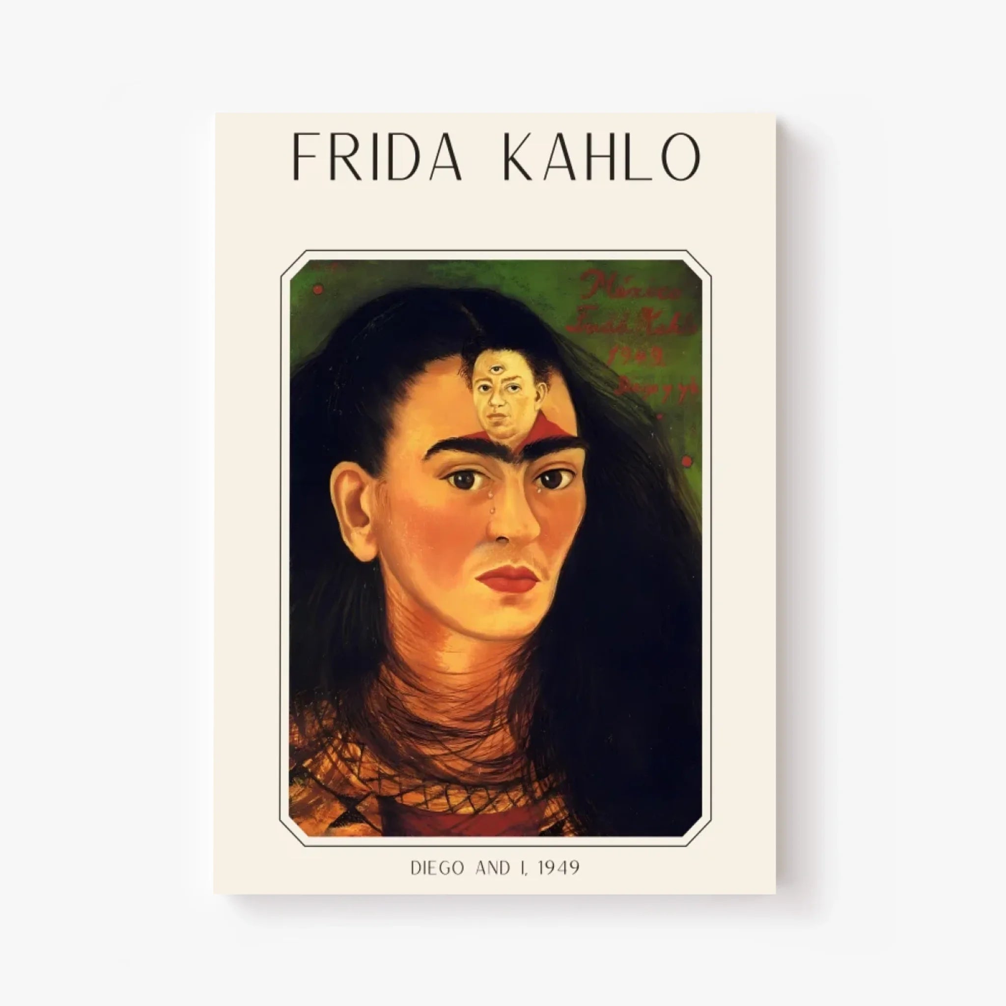 FRIDA KAHLO Diego And I 1949