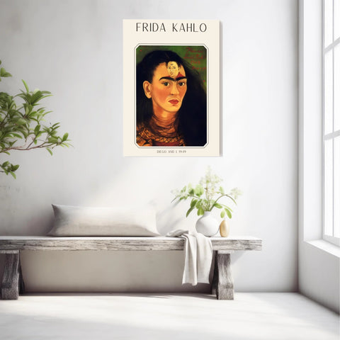 FRIDA KAHLO Diego And I 1949
