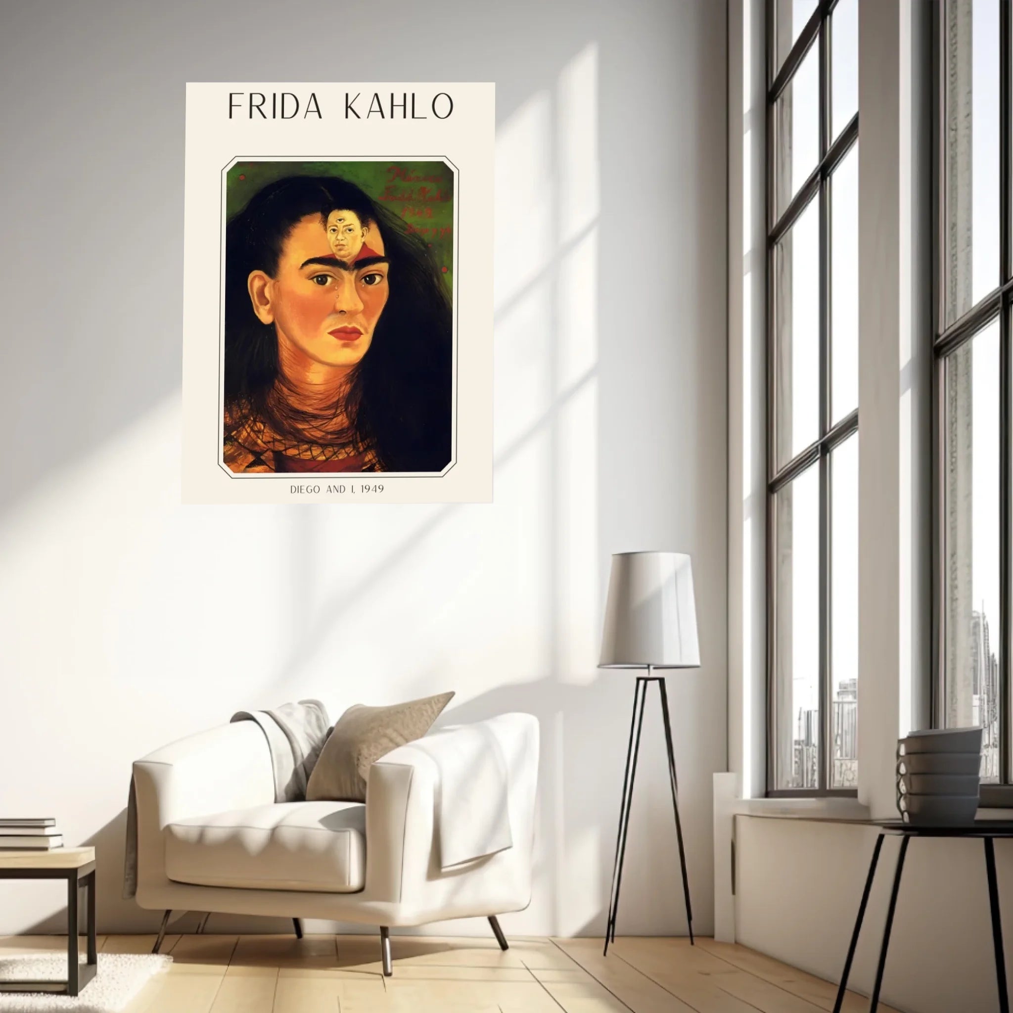 FRIDA KAHLO Diego And I 1949