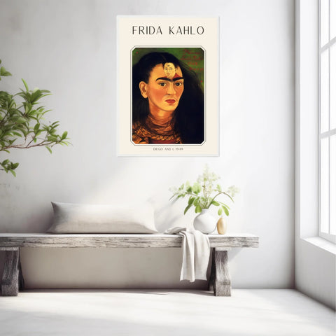 FRIDA KAHLO Diego And I 1949