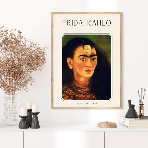 FRIDA KAHLO Diego And I 1949