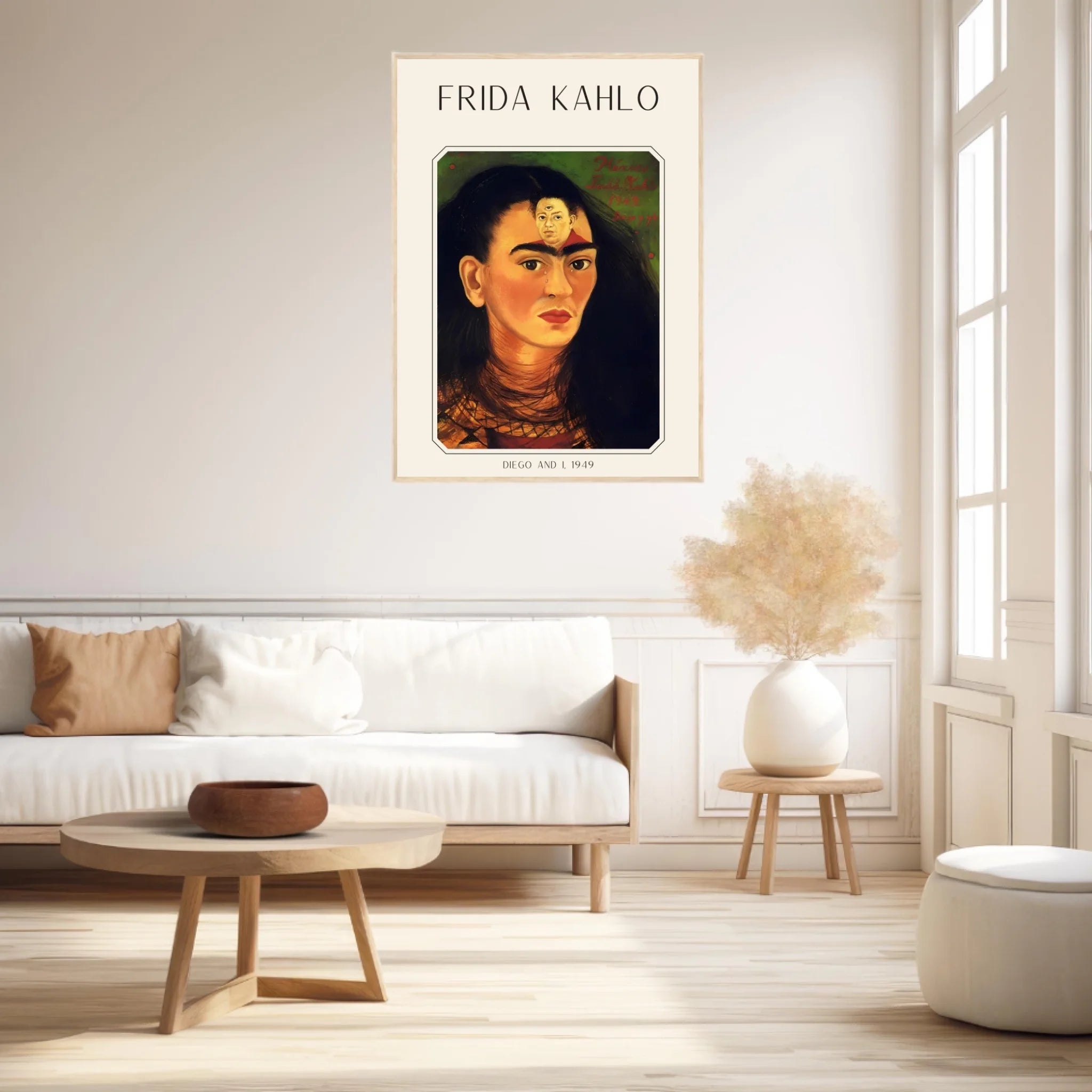 FRIDA KAHLO Diego And I 1949
