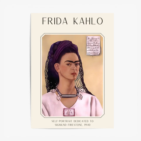 FRIDA KAHLO Self Portrait To Sigmund Firestone 1940