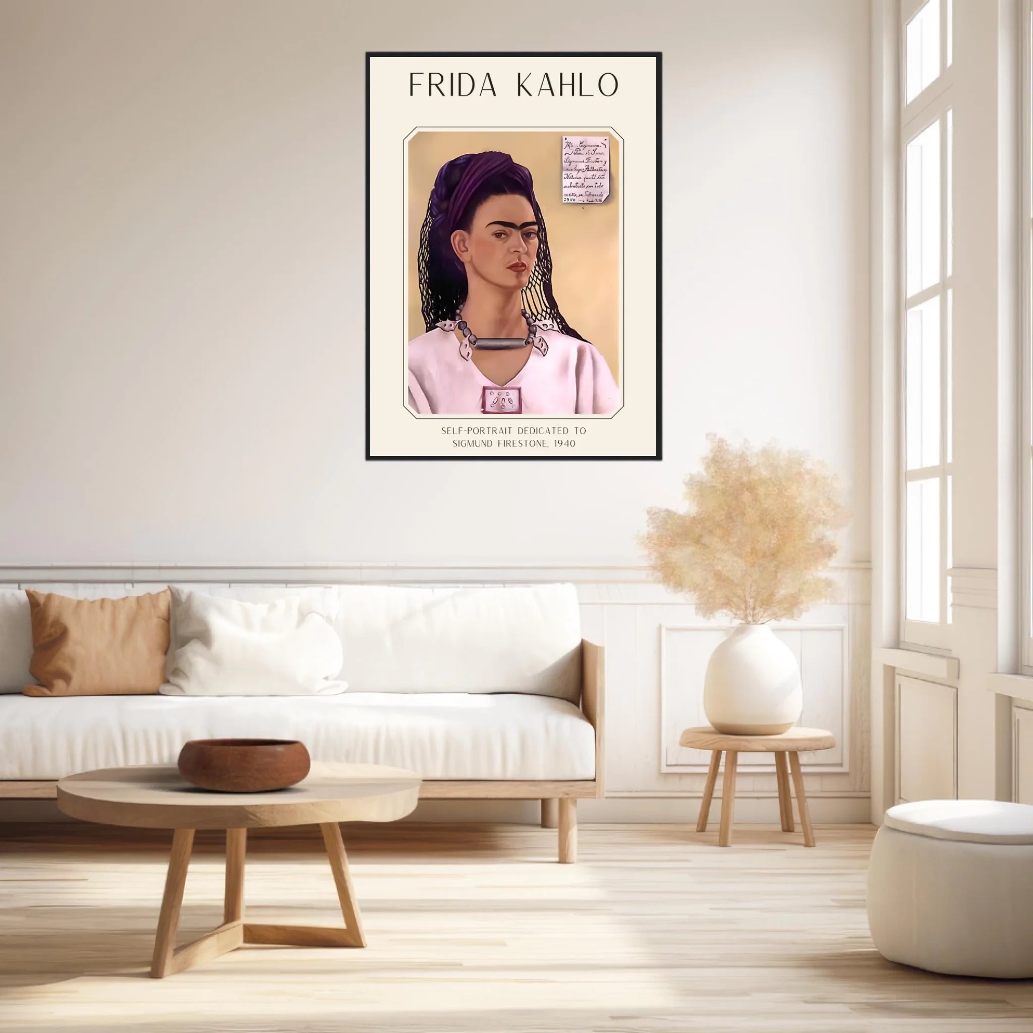 FRIDA KAHLO Self Portrait To Sigmund Firestone 1940